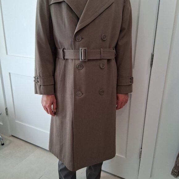 WOOL REGULATION ARMY OVERCOAT - Picture 2 of 12
